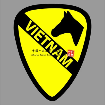 1. Oddelek Konjenice Vietnam Avto Vinil Okno Nalepke Nalepke U. s. Vojsko