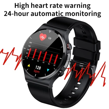 2022 EKG+PPG Pametno Gledati Moške Srčni utrip, Krvni Tlak Gledati na Zdravje, Fitnes Tracker IP68 Vodotesen Smartwatch Za Xiaomi+Box