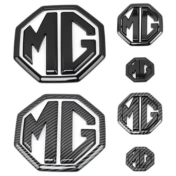 3Pcs/set Avto Logotip Styling Nalepke Za Nove MG 6 MG ZS HS Avto Emblem Zadaj Prednja Maska Značko High-end Decals Auto Dekoracijo