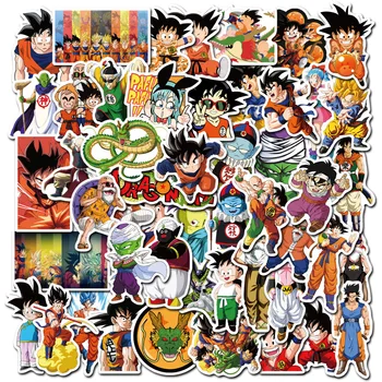 50 neponavljajoči DIY Anime Dragon Ball Risanka Goku Grafiti Nalepke Nalepke Nepremočljiva Scrapbooking Deco Etiketo