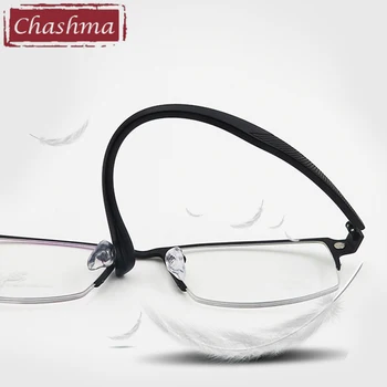 Chashma Recept Očala Okvir Moških sončna Očala Posnetke Leče Magnet Očal za Recept Pol Okvir 2 Posnetki Očala