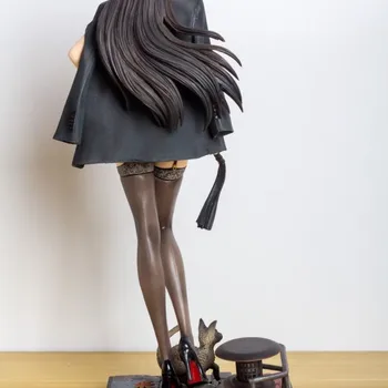 En Kos Boa Hancock Hentai 50 cm Anime Slika Črne Nogavice, Oblačila Izmenljive Figur PVC Kip Lutka Model Zbiranja Igrač