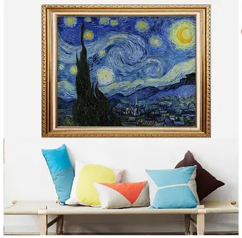 HD Vincent Van Gogh Platno Natisne Slikarstvo Wall Art Zvezdnato Noč Krajine Oljnih Slik Domov Dekoracijo Impresionizem