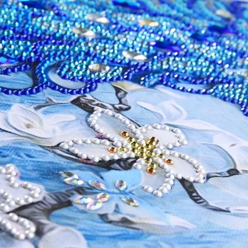 Huacan Posebno Oblikovan Diamond Vezenje Pav 5D DIY Diamond Slikarstvo Mozaik Živali Sliko Okrasnih Doma Dekor