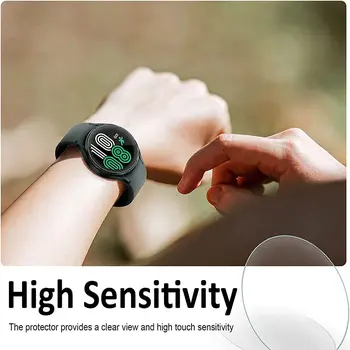 Kaljeno Steklo Filmov Za Samsung Galaxy Watch 4 40 mm 44 Anti-scratch Screen Protector Film Za Galaxy Watch4 Klasičnih 46mm 42mm