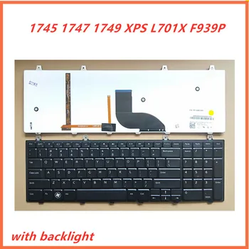 Laptop angleško Tipkovnico Za Dell STUDIO 1745 1747 1749 XPS L701X F939P Zvezek Zamenjava postavitev Tipkovnice