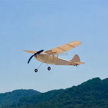 Min RC Letalo Laser Cut Balsa Lesa Letalo Kit cessna L-19 Model Stavba Kit
