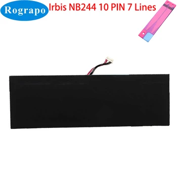 Novo 7.6 V 4800mAh Za Irbis NB244 NB243 Notebook Laptop Baterije 10 PIN 7 Žice Plug