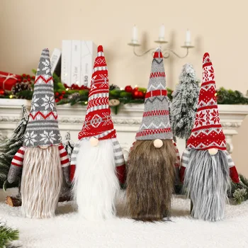 Novo Leto 2023 Božič Steklenico Vina Prahu Kritje Santa Vesel Božič Okraski za Dom Božični Okrasek Natalne Navidad Gnome