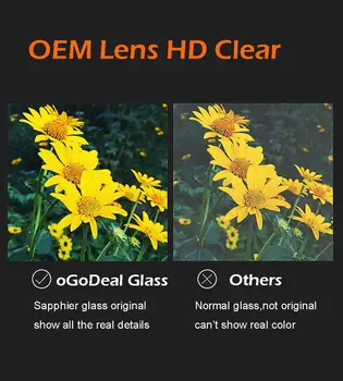 OEM Kamera Zadaj Stekla, Pokrov Objektiva Zamenjava za iPhone X Prvotne z škatla za Orodje in Ahesive Prednameščen