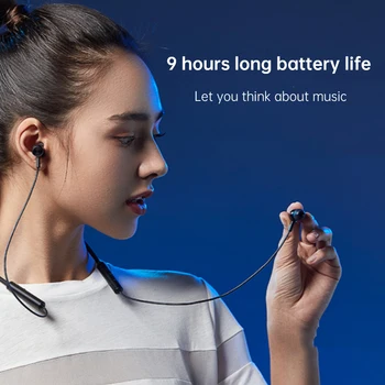 Original Xiaomi Mi Bluetooth Neckband Slušalke bluetooth 5.0 Brezžične Slušalke šumov V Uho Šport Čepkov