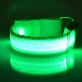 Podpora za zapestje LED Odsevno Svetlobo Roko Zapestnica Trak Varnostni Pasovi Za Nočni Tek, Kolesarjenje Manšeta Trak za Zapestje Zapestnice