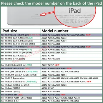 Svinčnik Imetnik Štiri kotu, zračna blazina Mehka Primeru Za iPad 10. Gen Zraka 5/410.9