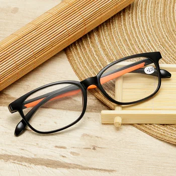 Tr90 Ultra-lahkih Retro Obravnavi Očala Pregleden Leče za Moške in Ženske Očala Zaščito za Oči Bralca Multi-stopnja